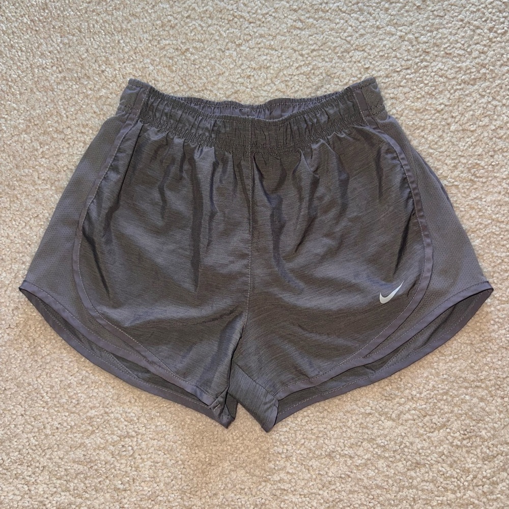 Nike Gray Athletic Shorts Lightweight Breathable Fit